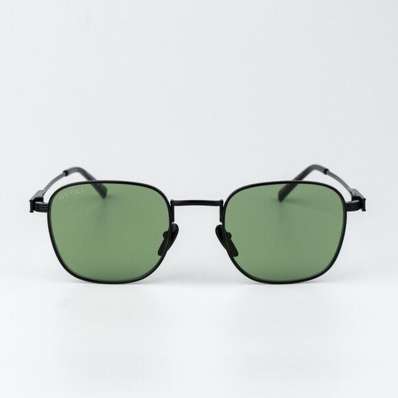 Gucci Women Sunglasses Metal Black Green Square GG1876S 004 NEW AUTHENTIC main image 7
